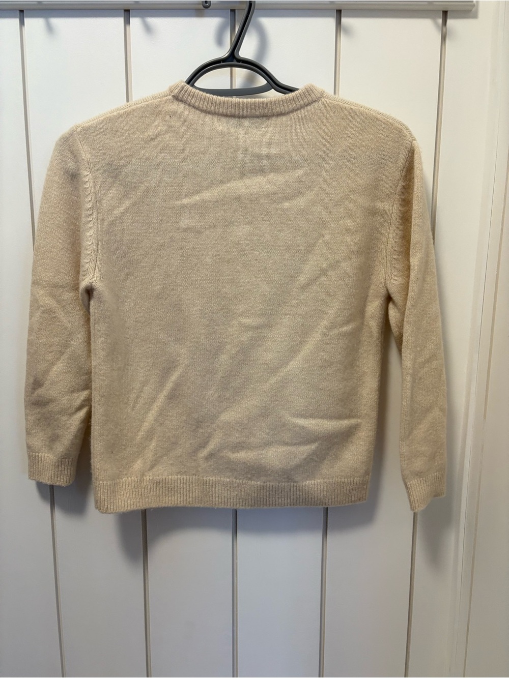 Zara Cream Crewneck Sweater - Picture 3 of 3
